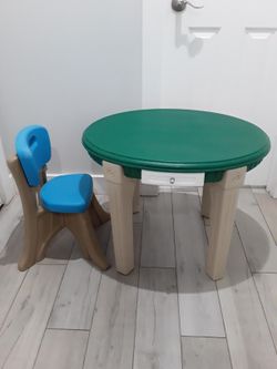 Toddlers Table With One Chair