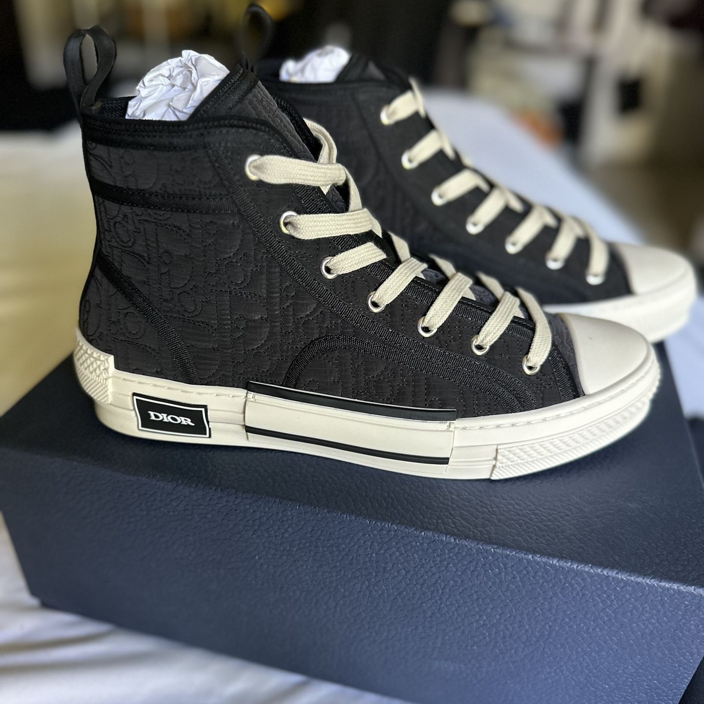 New Dior B23 High Black Kumo Size 42 (US men 9) for Sale in Costa 