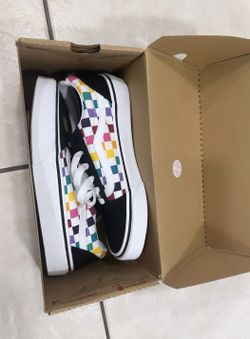 Girls Van Shoes, Size 3