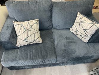 BLUE LOVESEAT SALE