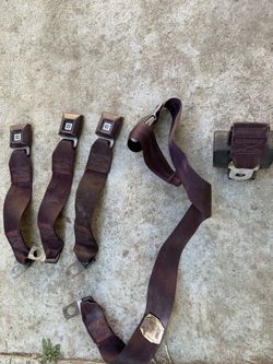 Seat belts for Monte Carlo Ss