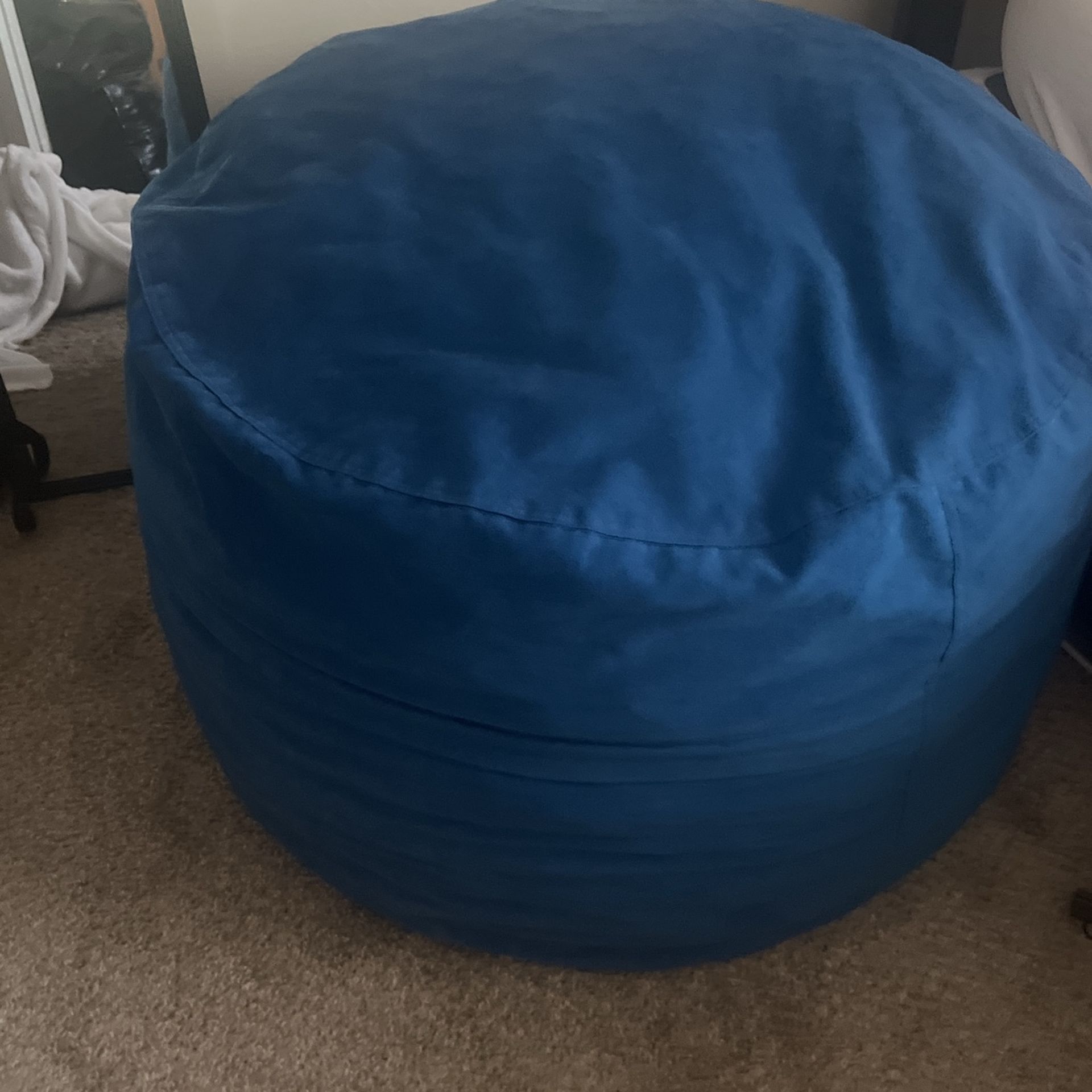 Bean Bag Chair Blue