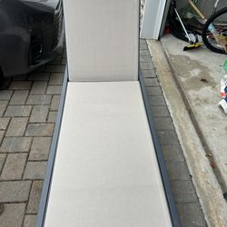 4 piece outdoor aluminum chaise lounge