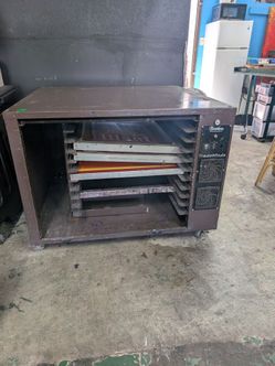 Screen printing drying cabinet