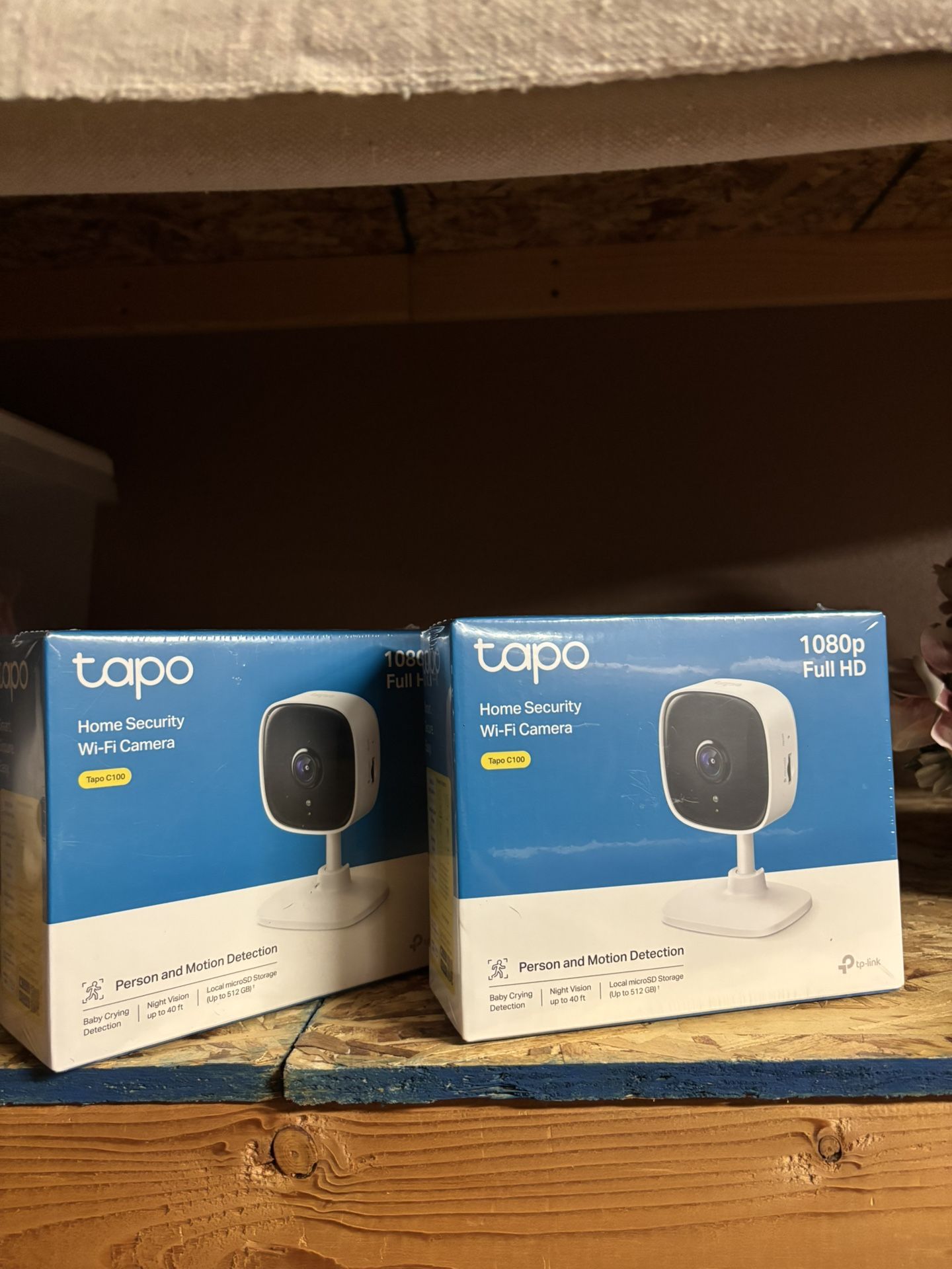 Brand New, Security Cameras, 2 pack