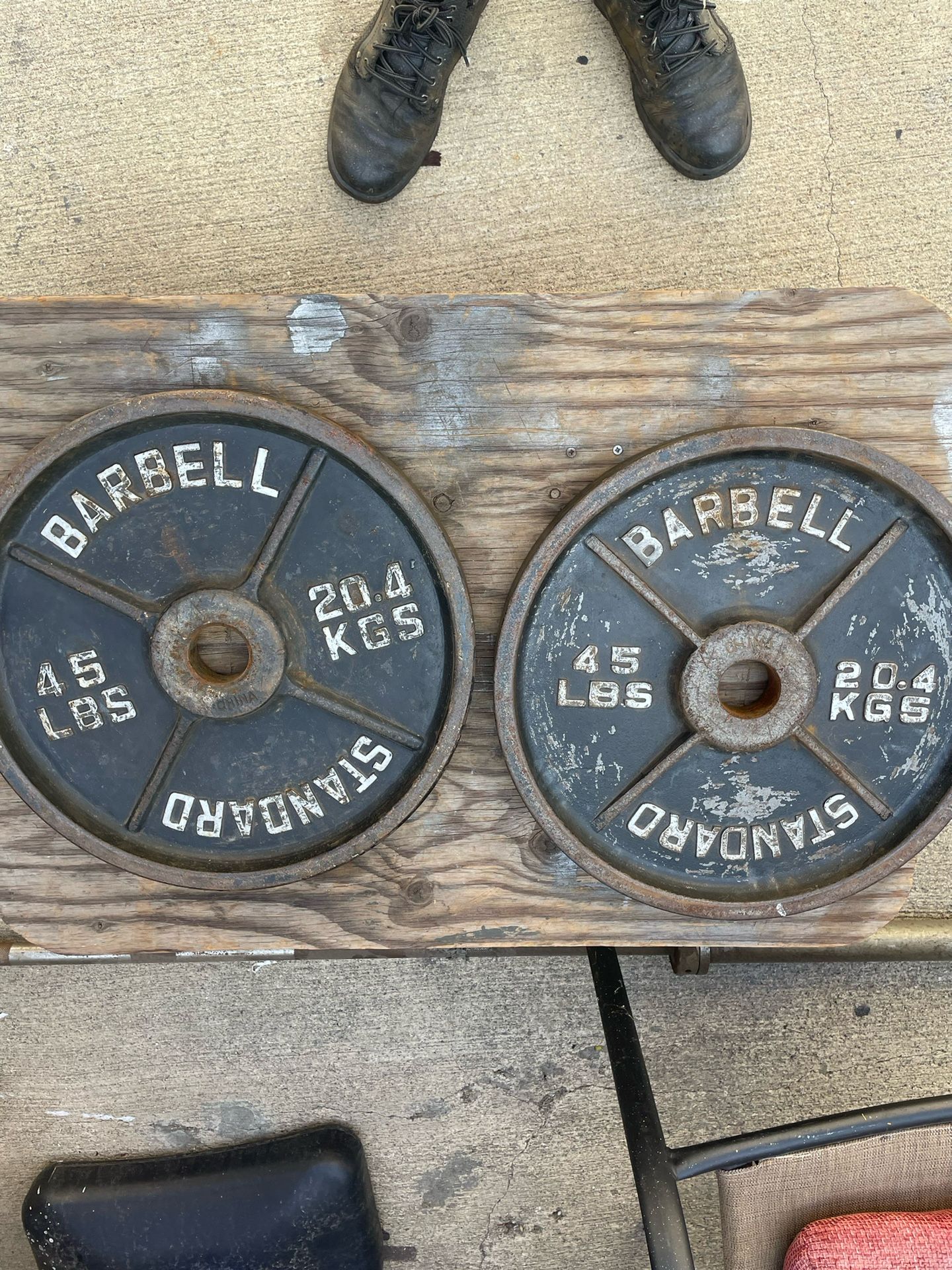 Olympic Weight Plates. 70 Dollars