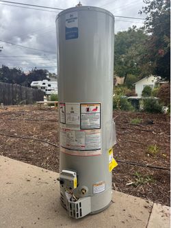 Almost new water heater