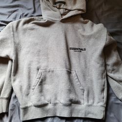 Dark Grey Essentials Hoodie 