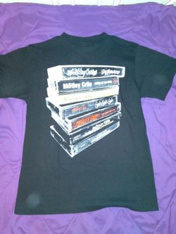 Motley Crue Tapes Shirt Small