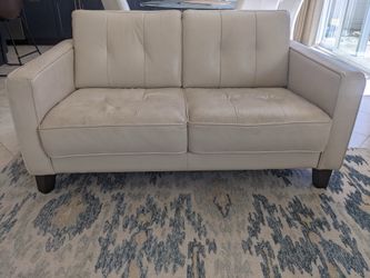 Ikea leather sofa and love seat
