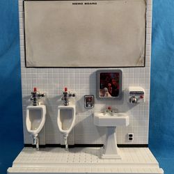 Electronic gadget Men's Room Memo Board from Fun-Damental Too LTD.  