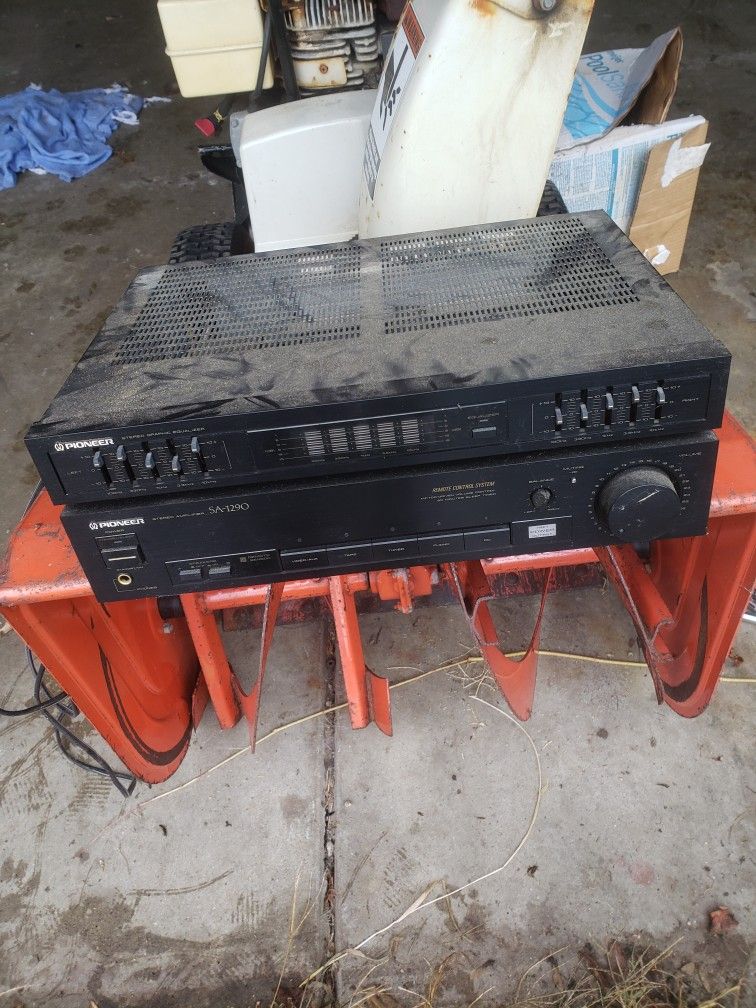 pioneer stereo sa-1290 home radio