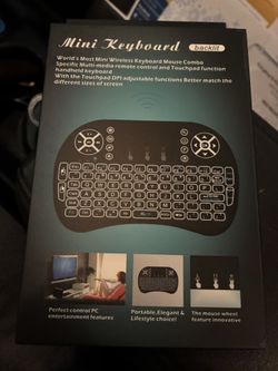 Wireless keyboard and mouse in 1