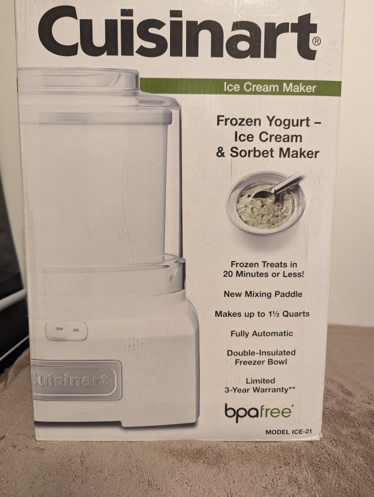 New Ice Cream Maker 