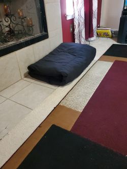 Extra Long Twin Comforter With Top Sheet And Bed Topper.