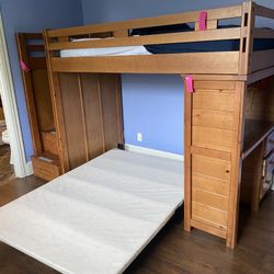 Bunk Bed With Desk