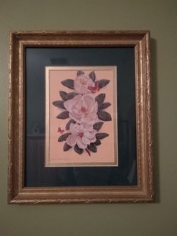 Framed Magnolia Pic / Set Of 2 Option