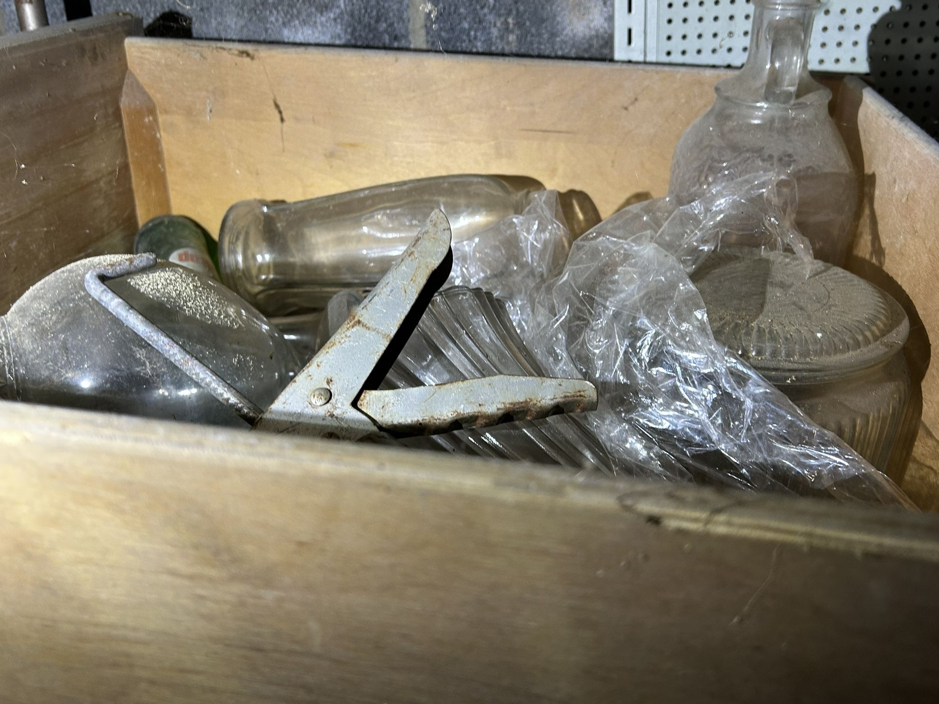 Vintage Glass And Ceramic