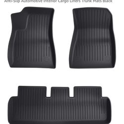 Tesla model 3 Floor Mats 3 Pcs Set