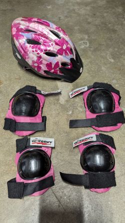 Bell Rally Child Bike Helmets & Kids Protective Gear Set Knee Pads $15