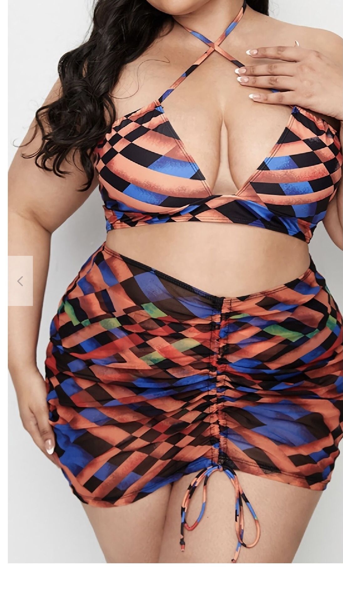 3pc Set Bikini For My Curvy Plus Size Ladies