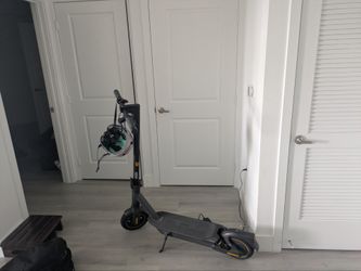 Segway ninebot with Lazer bike helmet