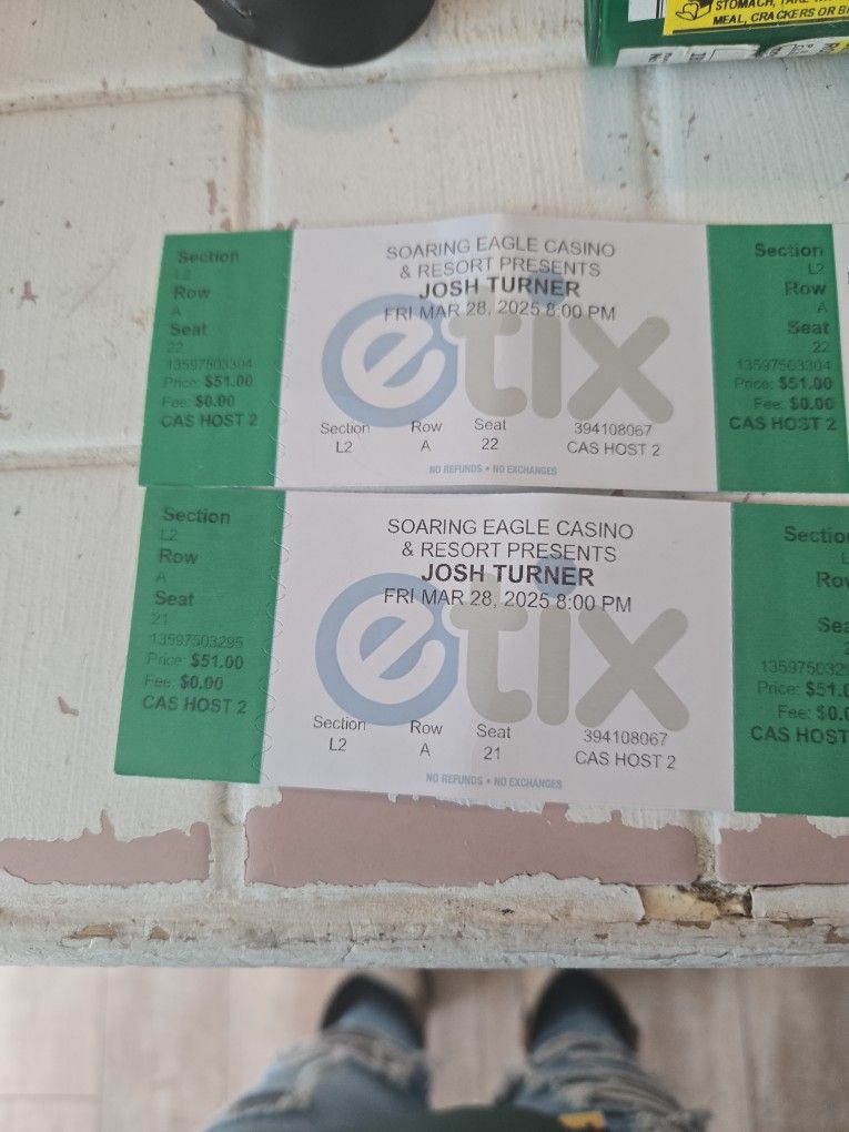 Josh turner tickets