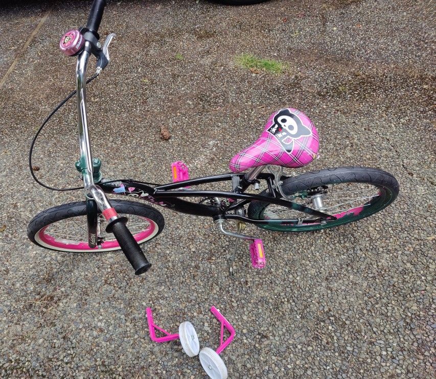 Kid’s Bike – Fun Black & Pink Ride