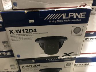 Alpine Type X 12 Inch Subwoofer 