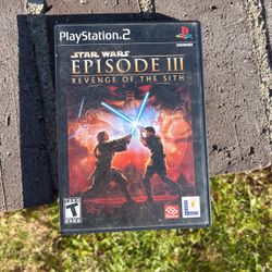 Star Wars Episode III Revenge Of The Sith Ps2 