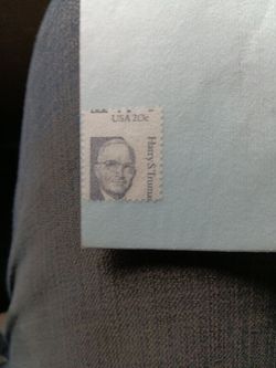 20 cent Harry S. Truman error stamp