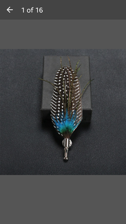 A unique gift for ur love, new brooch and new necktie together