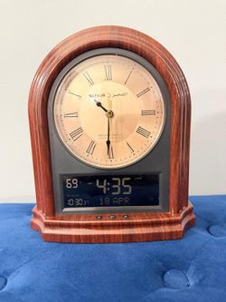 Beautiful al fajr azan table/wall clock. (MUST SELL TODAY)