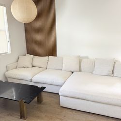 White Cloud Couch Sectional Modern