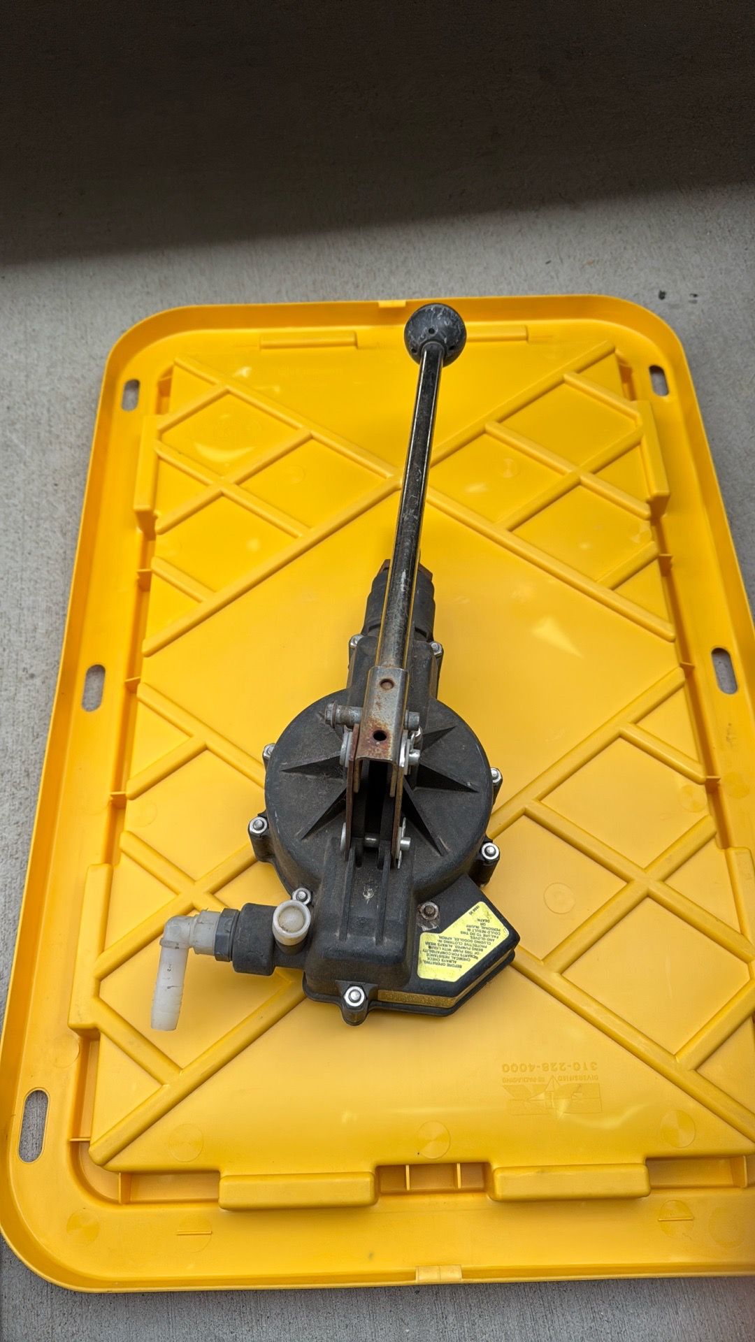 Pacer Pumps HRE Dispensing Drum Pump Used Surplus