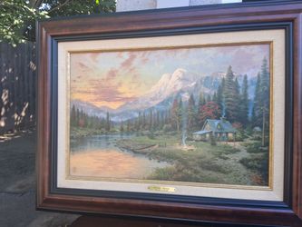 Thomas Kinkade Painting