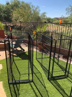 Metal critter pens - two sets
