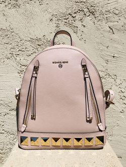 NWT Michael KORS Brooklyn Medium Pebbled Leather Backpack