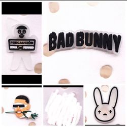 Bad bunny Shoe Charm
