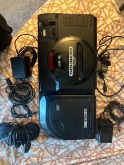 Sega Cd with 16 bit player untested