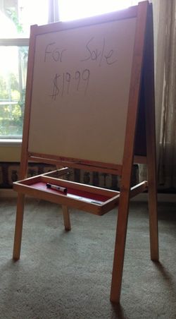 Blackboard/whiteboard combo