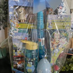 Bluey Easter basket