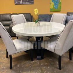 $0 Down! Round Dining Set
