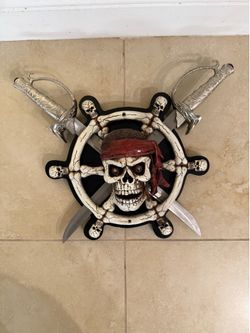 Pirate wall ornament