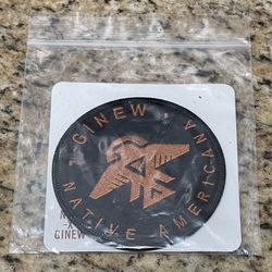 NEW Nike x Ginew N7 Collection Indigenous Culture Native Embroidered Patch with Seed Paper RARE Promo Gift