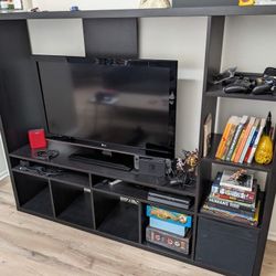 Sturdy TV / Media Storage Shelving Unit - IKEA Lappland