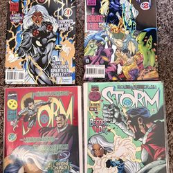 Marvel Comics Storm #1 2 3 4 Complete 1-4 Mini-Series 1996 X-Men