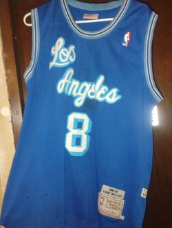 Kobe Bryant Rookie #8 Los Angeles Lakers Jersey 1996-97 Size Large 