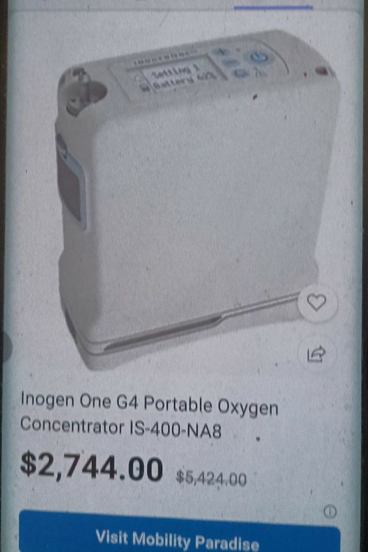 Portable Oxygen Machine