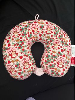 Strawberry shortcake neck pillow